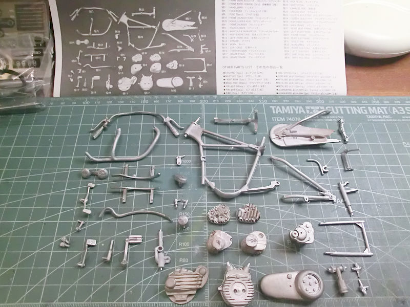 グンゼ】 ハイテックモデル 1/12 RIKUO RT-Ⅱ 製作: 【工房ネコ