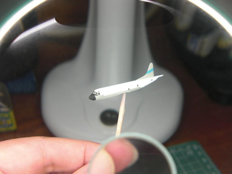 アオシマ1/700はやぶさ・うみたか付属モデルの製作 その3