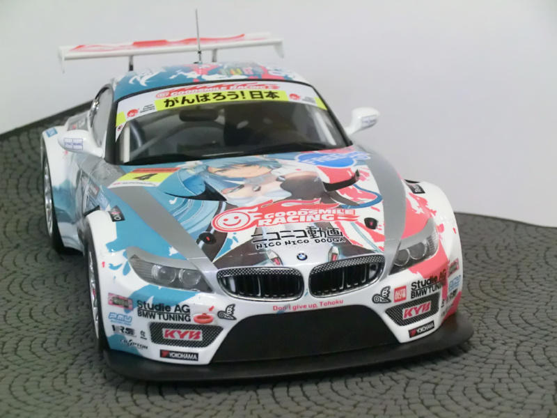 フジミ 1/24 初音ミク グッドスマイル BMW Z4 GT3，ポルシェ