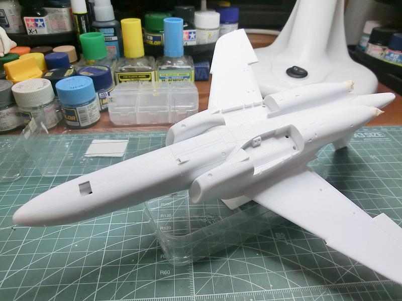 ハセガワ 1/48 Ｔ-4ブルーインパルス 2013 製作 その５: 【工房ネコの