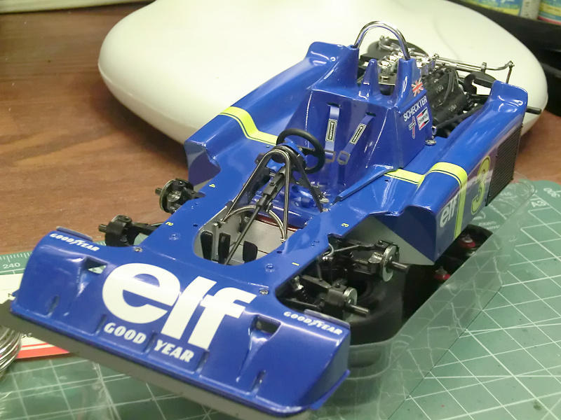 タミヤ 1/20 タイレルP34 1976日本GP 製作 その21: 【工房ネコ