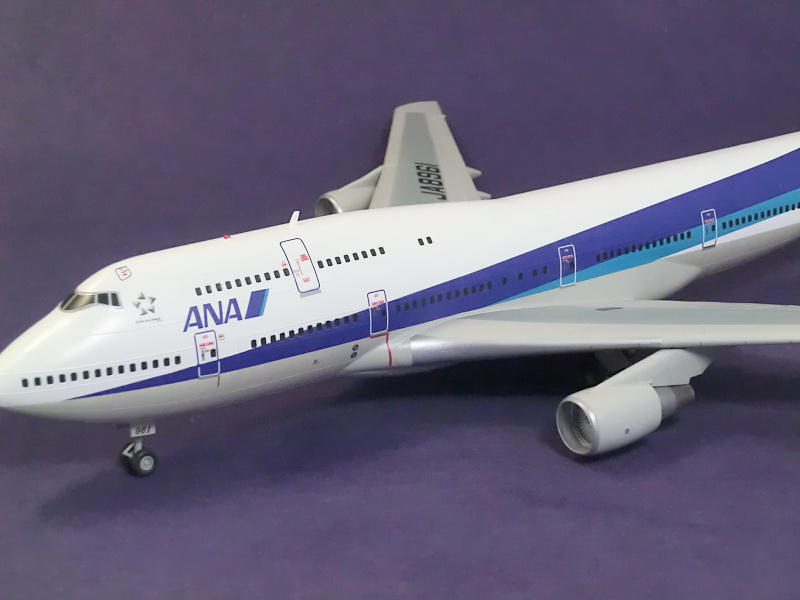 ハセガワ 1/200 全日空 B747-400→400D改造 【完成】: 【工房