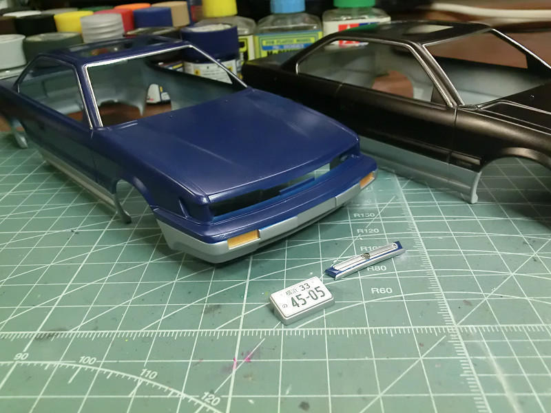 アオシマ 1/24 「あぶない刑事 港302号」製作 その8: 【工房