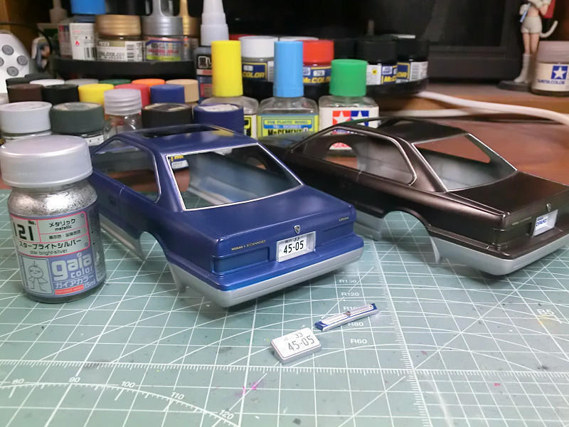 アオシマ 1/24 「あぶない刑事 港302号」製作 その8: 【工房